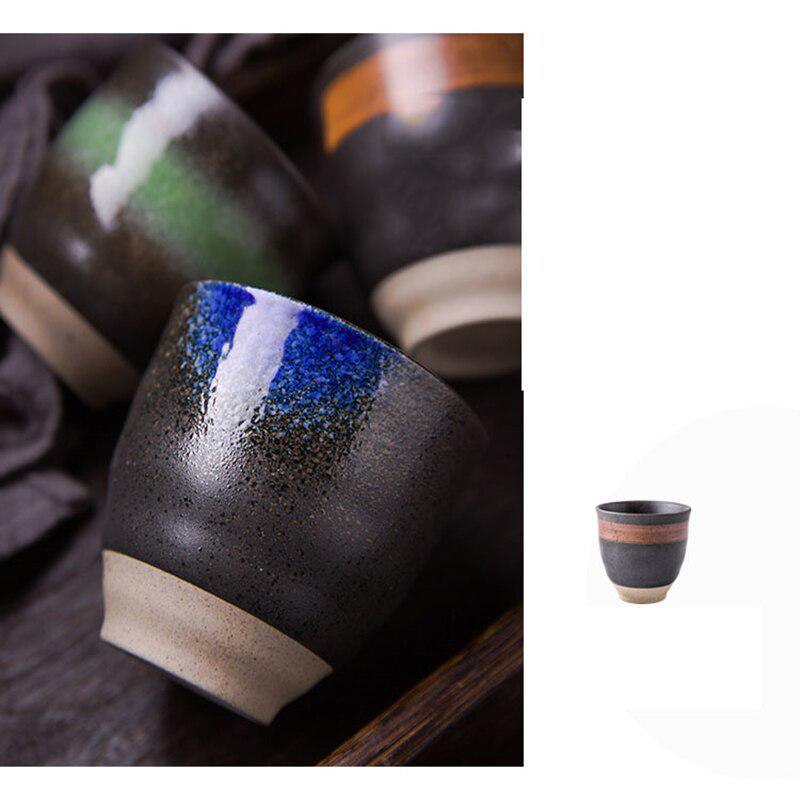 {{ collection.title }} - Japanese Underglazed Hand-painted Teacup Ceramic Tea Water Cup 150ml Restaurant Household Retro Wine Coffee Cup - Cuppio